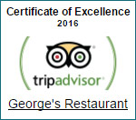 George's Restaurant in Oak Park received the TripAdvisor Certificate of Excellence 2016